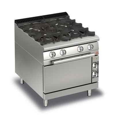 4 BURNER GAS RANGE ON GAS OVEN Q70PCF/G8008 - COOKERS Kenya